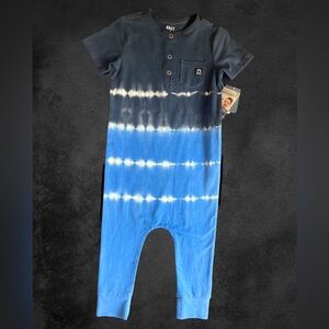 Rags to Raches NWT BLU/BLK  2T